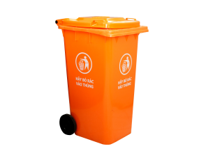 240L public trash can with lid